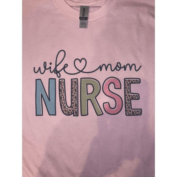 Boutique Wife Mom Nurse Tee Size Medium - Picture 4 of 5
